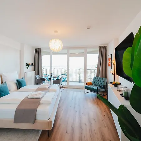 Cloud 21 Augsburgs Atemberaubendster Ausblick Appartamento